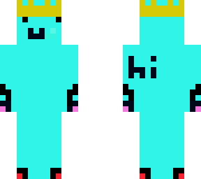 blue rainbow guy