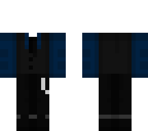blue suit