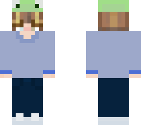 boy in a frog hat!!