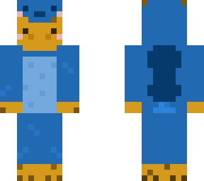 cookie dragon in stitch onsie