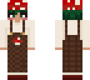 dark oak mushroom inspired