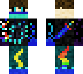 dragon cyberx magic official minecraft skin
