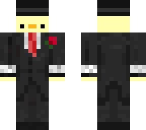 duck in a suit!