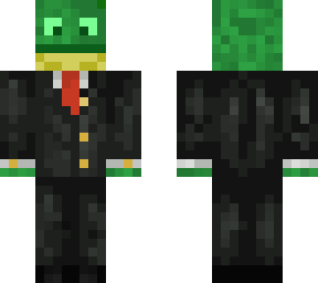 frog in suit