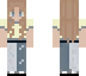 girl with cool jeans