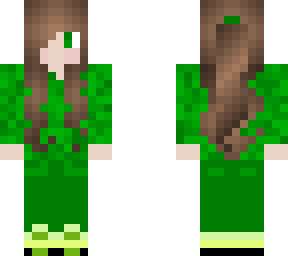 grean enderman gamer sister