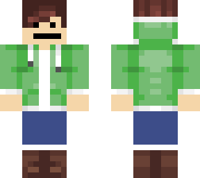 green hoodie boy