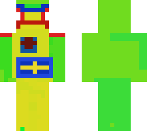 guy with sweden flag