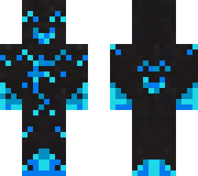 happy blue monster