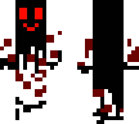 i tried to make a creepy skin lol tw: b100d