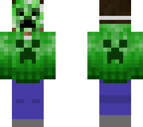mann  mit chreeper maske