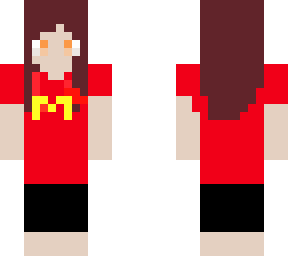 mc donald girl skin i work at mc donald