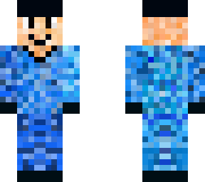 militar azul