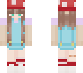 mushroom lover girl
