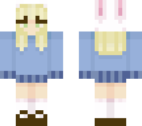 my skin :) but blue