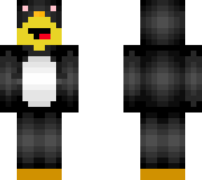 puddi in penguin onesie