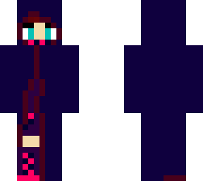 purple ninja girl now with cloak