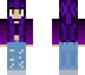 purple person