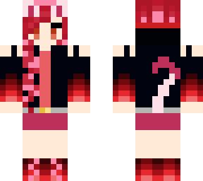 red cat girl
