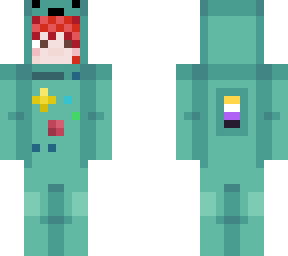 redhead with bmo onesie