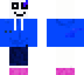 sans whit blue eye