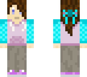 sarah two-color shirt