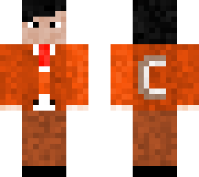 the orange suit guy