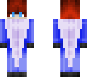 wrinkly blue robes