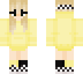 yellow and checkerbord