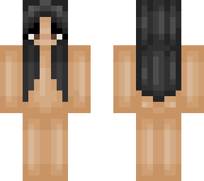 black hair + body base