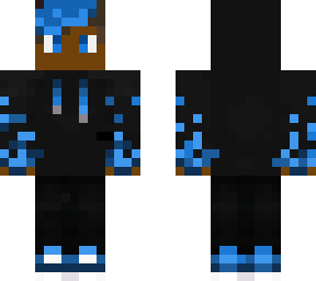 blue boy but brown skin