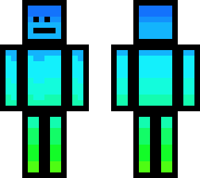 blue green color gradient :d