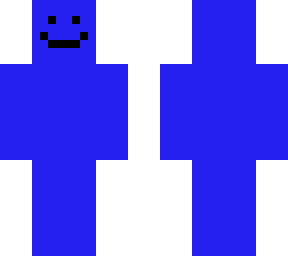 blue man