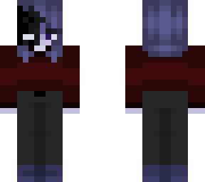 blue mask