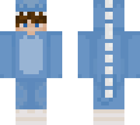blue pajama boy