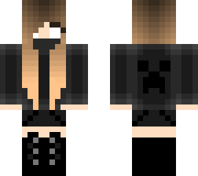 emo herobrine girl