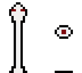 evil being - white cloak