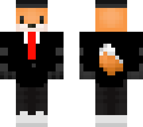 fox in tuxedo