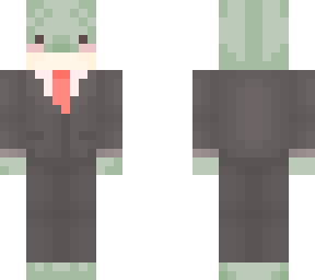 frog with suit