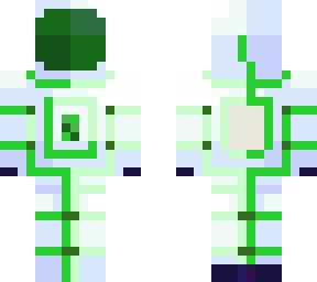 green spaceman