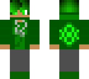 he do like green though