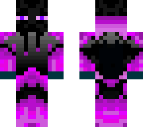 jugador enderman violeta