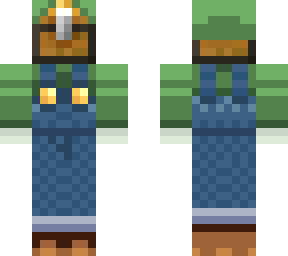 luigi chest-man