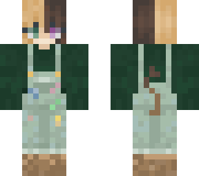 painted overalls