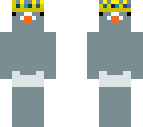 penguin nappy man crow
