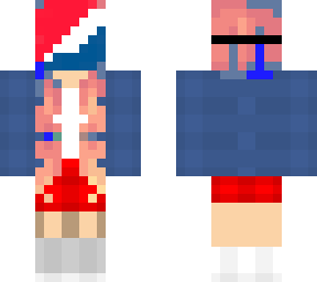 pepsi mask girl
