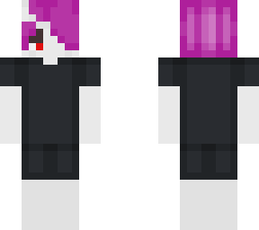 pink haired creature
