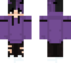 purple demon boy