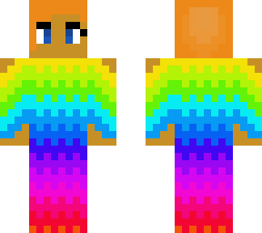 rainbow girl