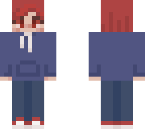 red and blue boy